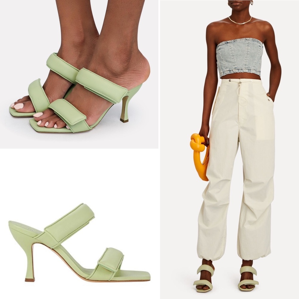 Gia Borghini Leather Sandals
